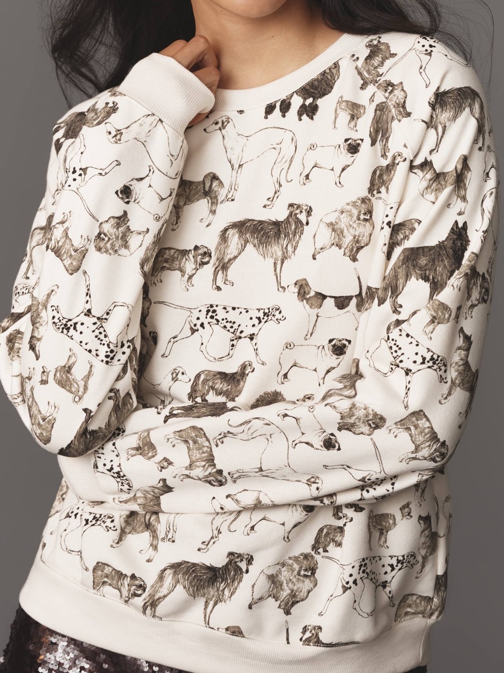 SOLD OUT Maeve Printed Sweatshirt - Picture 2 of 9